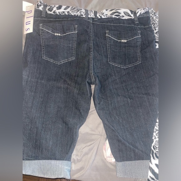 Jean capris - size 20 new with tags - Picture 4 of 5